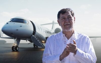 Noroña renta avión privado para realizar gira por Coahuila por 2 mil dólares la hora